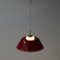 Danish Red Hanging Lamp by Bent Karlby for Lyfa, 1960s, Image 6