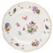 19th Century Meissen Plate in Hand-Painted Porcelain with Flowers and Birds 1