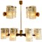 Bubble Glass Wall Sconces from Hillebrand, 1960s, Set of 3 1