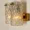 Bubble Glass Wall Sconces from Hillebrand, 1960s, Set of 3 10