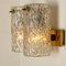 Bubble Glass Wall Sconces from Hillebrand, 1960s, Set of 3, Image 10