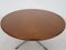 Mid-Century Teak and Metal Round Coffee Table, the Netherlands,1950s, Image 6