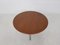 Mid-Century Teak and Metal Round Coffee Table, the Netherlands,1950s 5