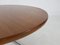 Mid-Century Teak and Metal Round Coffee Table, the Netherlands,1950s 7