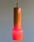Large Glass Pendant Lamp from Venini, 1960s 3