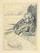 Portrait - Dessin à la Plume sur Papier par Anders Leonard Zorn - 19ème Siècle 19ème Siècle 1