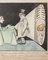 Radiografía política - Tinta china y pastel de G. Scalarini - principios del siglo XX, Imagen 1