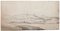 Paesaggio - Inchiostro originale e acquerello di Verdussen - Metà XVIII secolo, metà XVIII secolo, Immagine 1