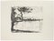 Landscape - Original Lithograph by Arturo Tosi - 20th Century 20th Century, Image 1