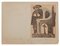 Ex Libris - Incisione in legno originale di M. Fingesten - inizio 1900 inizio XX secolo, Immagine 1