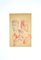 Figuras - Pastel original sobre papel de Luigi Galli - Finales del siglo XIX Finales del siglo XIX, Imagen 2