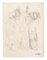 Study of Figures - Drawing on Paper by Marcel Mangin - Fine XIX secolo, Immagine 1