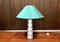 German Sculptural Glazed Ceramic Table Lamp, 1960s, Image 1