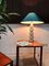 Lámpara de mesa alemana escultural de cerámica esmaltada, años 60, Imagen 8