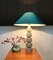 German Sculptural Glazed Ceramic Table Lamp, 1960s 5