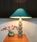 Lámpara de mesa alemana escultural de cerámica esmaltada, años 60, Imagen 5
