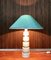 German Sculptural Glazed Ceramic Table Lamp, 1960s 14