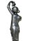 Antike silberne weibliche Metallfigur von Albert Mayer für WMF 5