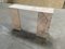 Mid-Century Modern Italian Console or End Table in Pink Portuguese Marble. 1970s 4