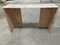 Mid-Century Modern Italian Console or End Table in Pink Portuguese Marble. 1970s, Image 7