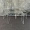 Tables d'Appoint Vintage en Verre Acrylique, 1970s, Set de 3 2