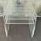 Vintage Acrylic Glass Side Tables, 1970s, Set of 3 1