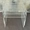 Vintage Acrylic Glass Side Tables, 1970s, Set of 3, Image 1