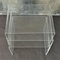 Vintage Acrylic Glass Side Tables, 1970s, Set of 3 8