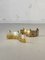 Vintage Glass Candleholders, Set of 2 1