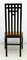 High Back Dining Chairs in Black Lacquered Wood, 1979, Set of 4, Image 9