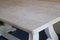 Cerused Oak Dining Table with Lyre Base 10