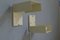 Modern German Cubist Style Wall Lights from Beisl Leuchten KG, 1960s, Set of 2 4