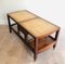 French Wood & Leather Folding Staircase Transformable into a Coffee Table, 1950s 3