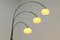 Large Italian Modern 3-Arm Arc Floor Lamp, 1970s, Image 12