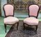 Napoleon III Mahogany Dining Chairs, Set of 2 1