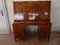 Art Deco Walnut Secretaire with Birch Inlay & 16 Drawers, 1920s 18