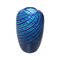 Blue & Green Twisting Murano Glass Vase from Venini, 1986 2