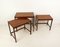 Tables Gigognes en Teck, Danemark, 1960s, Set de 3 2