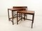 Tables Gigognes en Teck, Danemark, 1960s, Set de 3 3