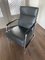 Vintage Leather and Tubular Steel Lounge Chair, 1980s 3