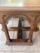 Antique Spanish Carved Church Table or Altar with Wood Stretchers 9