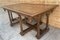 Antique Spanish Carved Church Table or Altar with Wood Stretchers, Image 3