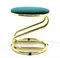 Hollywood Regency Style Stool, 1980s, Image 1