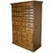 Vintage Dutch Pine Apothecary Cabinet, Image 1