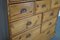 Vintage Dutch Pine Apothecary Cabinet 5