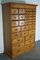Vintage Dutch Pine Apothecary Cabinet, Image 3