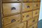 Mueble de farmacia holandés vintage de pino, Imagen 4