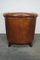 Vintage Dutch Cognac Leather Club Chair 10