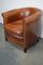 Vintage Dutch Cognac Leather Club Chair 7