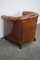 Vintage Dutch Cognac Leather Club Chair 11